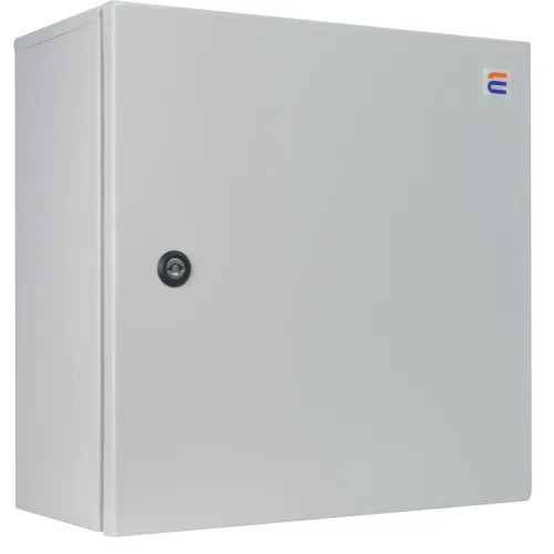 Корпус з монтажною панеллю металевий 40*40*20, IP31, серії UBox Корпус з монтажною панеллю металевий 40*40*20, IP31, серії UBox