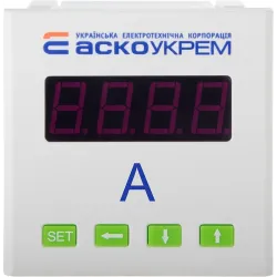 AС амперметр цифровий 5А 72х72 модель ЦА-7 AС амперметр цифровий 5А 72х72 модель ЦА-7