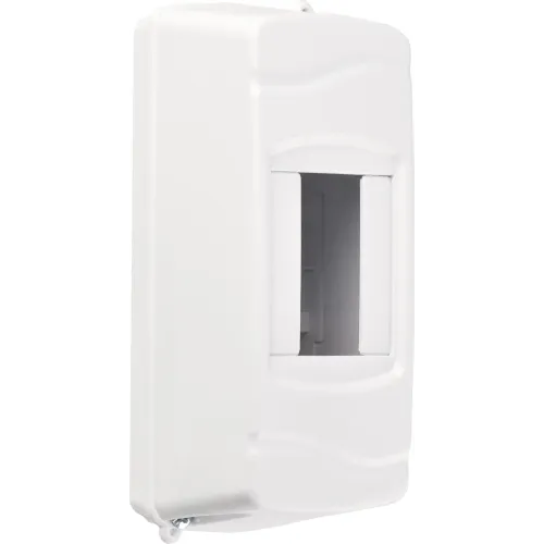 Корпус модульный пластиковый, 2 модуля, навесной, без дверцы, серии UBox Корпус модульный пластиковый, 2 модуля, навесной, без дверцы, серии UBox