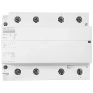 Модульный контактор MK-N 4P 100A 4NO 220V