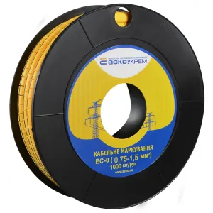 Маркування EC-0 0,75-1,5 кв.мм 2 "--" Маркування EC-0 0,75-1,5 кв.мм 2 "--"