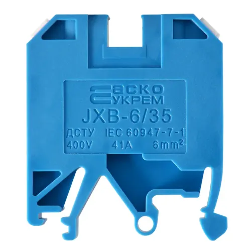 Клемник JXB 6/35 синій Клемник JXB 6/35 синій
