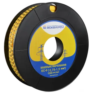 Маркировка EC-0 0,75-1,5 кв.мм 2 "0" Маркировка EC-0 0,75-1,5 кв.мм 2 "0"