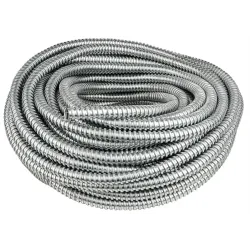 Металорукав оцинкований з протяжкою d22 (50м), light Металорукав оцинкований з протяжкою d22 (50м), light