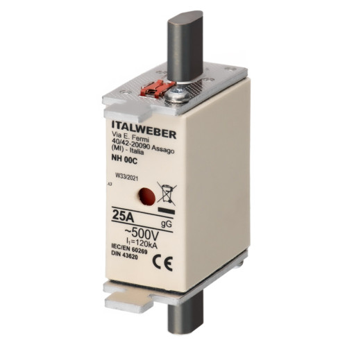 Ножевой предохранитель Italweber gG NH4 630A Ножевой предохранитель Italweber gG NH4 630A
