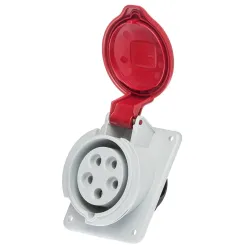 Розетка вбудована нахила IDE MUNDIAL 3P+N+E 16A 200/346-240/415V IP44 Розетка вбудована нахила IDE MUNDIAL 3P+N+E 16A 200/346-240/415V IP44