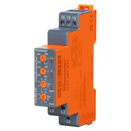 Реле напруги Klemsan V1D-WS 520 Реле напруги Klemsan V1D-WS 520