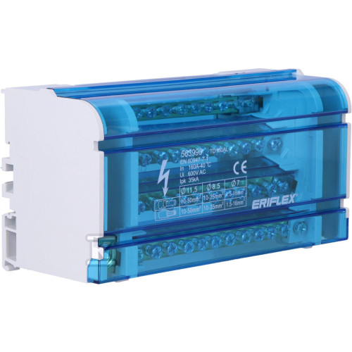 Четырехполюсная колодка nVent Eriflex ТD 160AL 11 выходов Четырехполюсная колодка nVent Eriflex ТD 160AL 11 выходов
