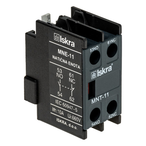 Додатковий контакт ISKRA MNE-11 Додатковий контакт ISKRA MNE-11