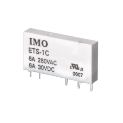 Інтерфейсне реле 1P 6A 24V DC + Колодка зі скобою Інтерфейсне реле 1P 6A 24V DC + Колодка зі скобою