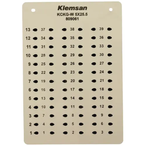Маркування на провід KCKG-W Klemsan 7×26 (2.5-6mm²) Маркування на провід KCKG-W Klemsan 7×26 (2.5-6mm²)