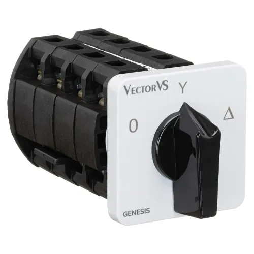 Кулачковий перемикач Vector VS GC 63A схема 12 (0-Y-) Кулачковий перемикач Vector VS GC 63A схема 12 (0-Y-)
