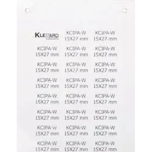 Самоклеюча маркувальна ПВХ етикетка KCIPA-W Klemsan 50X100 Самоклеюча маркувальна ПВХ етикетка KCIPA-W Klemsan 50X100