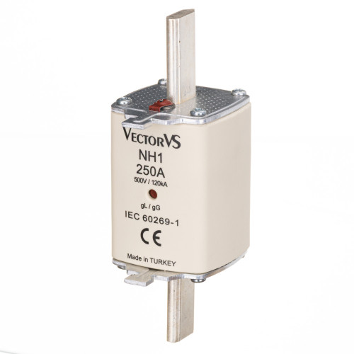 Предохранитель Ножевой Vector VS GENESIS NH1 250А 500V AC gG Предохранитель Ножевой Vector VS GENESIS NH1 250А 500V AC gG