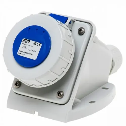 Розетка настінна IDE SCHUKO 2P+E 16A 250V IP67 Розетка настінна IDE SCHUKO 2P+E 16A 250V IP67