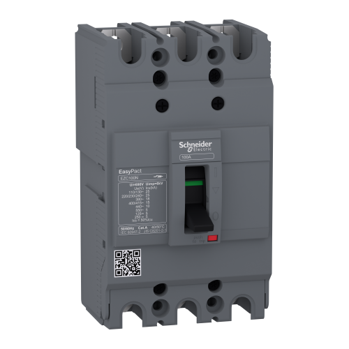 EZC100N3100 АВТ.ВИМ.EASYPACT EZC100N 3P 15кА 100А EZC100N3100 АВТ.ВИМ.EASYPACT EZC100N 3P 15кА 100А