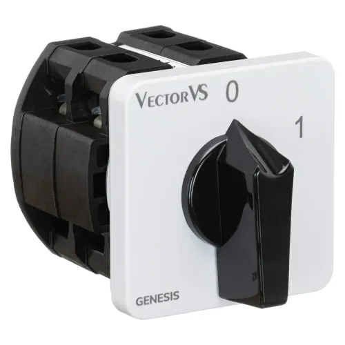 Кулачковий перемикач Vector VS GC 63A 4P схема 92 (0-1) Кулачковий перемикач Vector VS GC 63A 4P схема 92 (0-1)