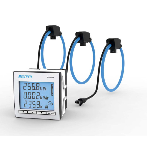 Анализатор сети FRER QUBO + 3xRog.d150, 80÷260Vac/dc Анализатор сети FRER QUBO + 3xRog.d150, 80÷260Vac/dc