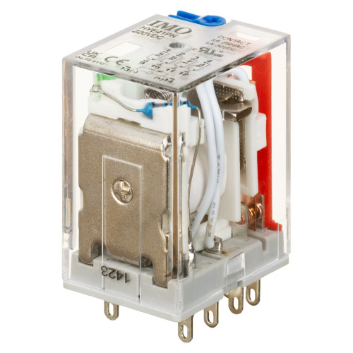 Промежуточное реле IMO 4PCO, 220V DC, 5A, LED Промежуточное реле IMO 4PCO, 220V DC, 5A, LED