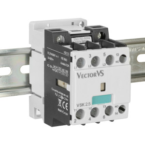Контактор для комутації конденсаторів до 2,5 кВАр VSK 2.5 10 230V 50/60Hz Контактор для комутації конденсаторів до 2,5 кВАр VSK 2.5 10 230V 50/60Hz