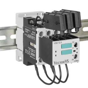 Контактор для комутації конденсаторів до 12.5 кВАр VSK 12.5 11 230V 50/60Hz Контактор для комутації конденсаторів до 12.5 кВАр VSK 12.5 11 230V 50/60Hz