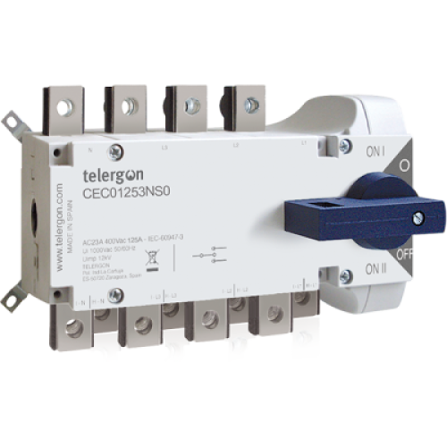 Перемикач TELERGON 3P+N 63A Перемикач TELERGON 3P+N 63A
