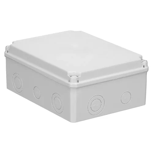 Розподільна коробка IDE з перфорацією під отвори 185×246x100mm, IP65-IP67 Розподільна коробка IDE з перфорацією під отвори 185×246x100mm, IP65-IP67