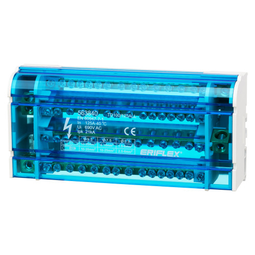 Четырехполюсная колодка nVent Eriflex ТD 100/125ALL 14 выходов Четырехполюсная колодка nVent Eriflex ТD 100/125ALL 14 выходов