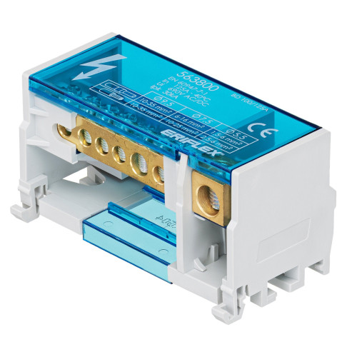 Двухполюсная колодка nVent Eriflex BD 100/125A 6 выходов Двухполюсная колодка nVent Eriflex BD 100/125A 6 выходов