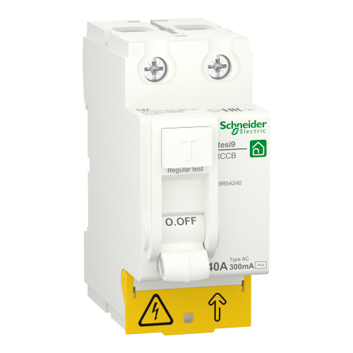 R9R54240 ДИФ РЕЛЕ RESI9 2P 40A 300mA АС R9R54240 ДИФ РЕЛЕ RESI9 2P 40A 300mA АС