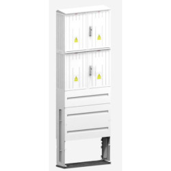 Корпус пластиковий армований з дном JAKMET OTU 26/80 + замок WRS-T9 Корпус пластиковий армований з дном JAKMET OTU 26/80 + замок WRS-T9