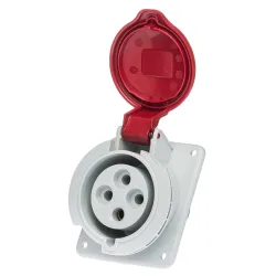 Розетка вбудована IDE MUNDIAL 3P+E 32A 380-415V IP44 Розетка вбудована IDE MUNDIAL 3P+E 32A 380-415V IP44