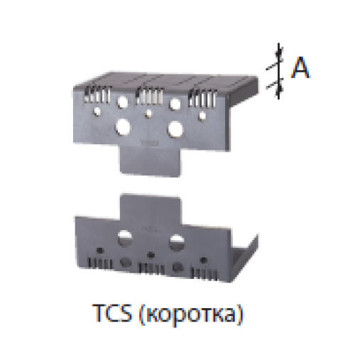 Клемная крышка LS ELECTRIC короткая TCS22, 2р, ABS125 Клемная крышка LS ELECTRIC короткая TCS22, 2р, ABS125