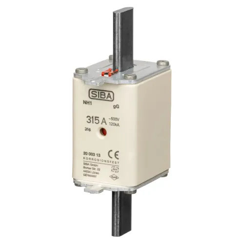 Ножевой предохранитель SIBA gG NH1 315A Ножевой предохранитель SIBA gG NH1 315A