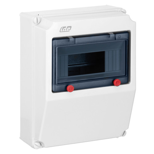 Настенный корпус для сил. розеток IDE PRYMA 1×9 MOD 284×222х122mm IP67 с шинами N+PE Настенный корпус для сил. розеток IDE PRYMA 1×9 MOD 284×222х122mm IP67 с шинами N+PE
