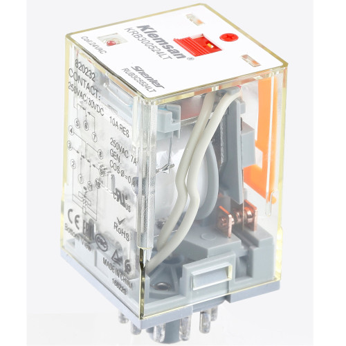 Силове проміжне реле KRB 3PCO 10A 115V AC LED\Тест Силове проміжне реле KRB 3PCO 10A 115V AC LED\Тест