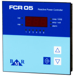 Регулятор реактивної потужності BMR FCR05RS, живлення 400V + порт зв'язку RS-485 Регулятор реактивної потужності BMR FCR05RS, живлення 400V + порт зв'язку RS-485