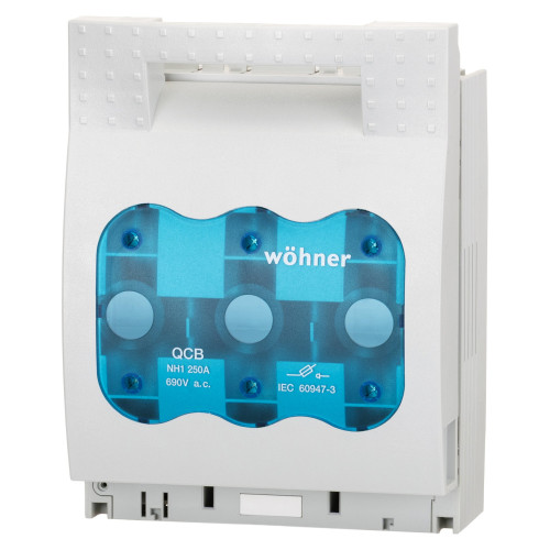 Блок-рубильник Woehner Quadron 1 3p 250A Блок-рубильник Woehner Quadron 1 3p 250A