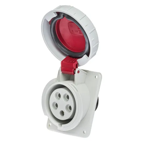 Розетка нахила IDE MUNDIAL 3P+N+E 16A 200/346-240/415V IP66-67 Розетка нахила IDE MUNDIAL 3P+N+E 16A 200/346-240/415V IP66-67
