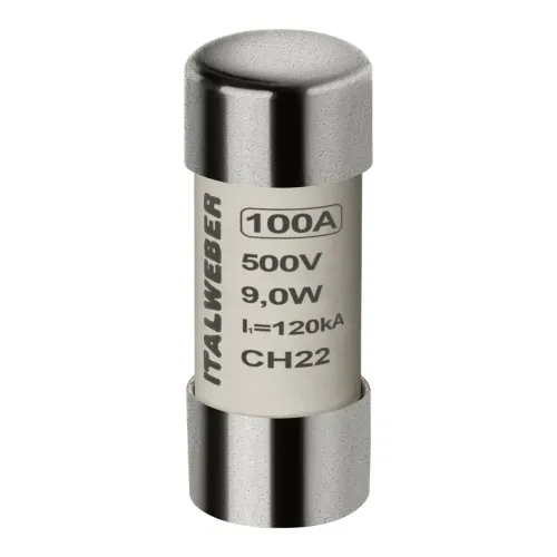Предохранитель цилиндрический Italweber CH22 100A gG 22×58 500V Предохранитель цилиндрический Italweber CH22 100A gG 22×58 500V