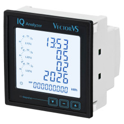 Аналізатор мережі Vector VS IQ RS485 USB 8Mb 2 прог. вих. cl 0,2S 3Ph Аналізатор мережі Vector VS IQ RS485 USB 8Mb 2 прог. вих. cl 0,2S 3Ph