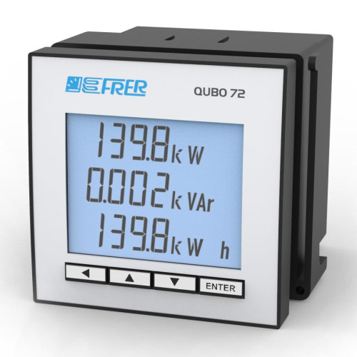 Аналізатор мережі модульний FRER QuBo H, RS485, 400V 1-5A Аналізатор мережі модульний FRER QuBo H, RS485, 400V 1-5A