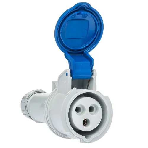 Розетка кабельная IDE MUNDIAL 2P+E 16A 200-250V IP44 Розетка кабельная IDE MUNDIAL 2P+E 16A 200-250V IP44