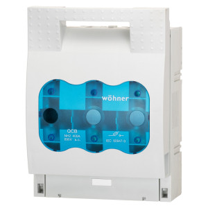 Блок-рубильник Woehner Quadron 2 3p 400A Блок-рубильник Woehner Quadron 2 3p 400A