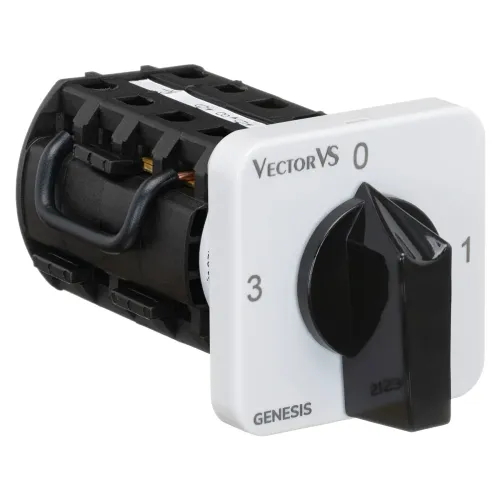 Кулачковый переключатель Vector VS GC 16A схема 98 (Фаз. токи через ТС) Кулачковый переключатель Vector VS GC 16A схема 98 (Фаз. токи через ТС)