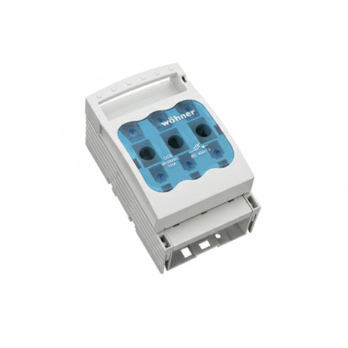 Блок-рубильник Woehner Quadron 000 3p, 125A Блок-рубильник Woehner Quadron 000 3p, 125A