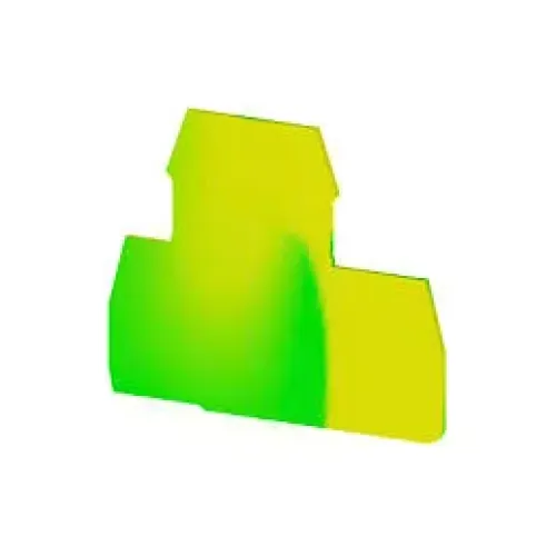 Торцевая крышка Klemsan PIK желто-зеленая Торцевая крышка Klemsan PIK желто-зеленая
