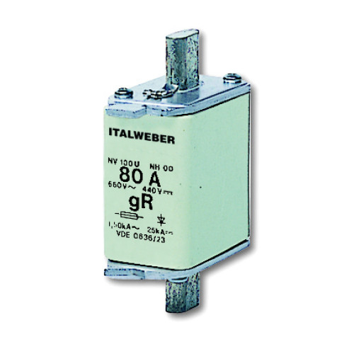 Ножовий запобіжник Italweber gR/aR NH00 25A Ножовий запобіжник Italweber gR/aR NH00 25A