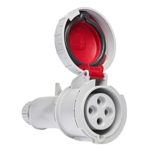 Розетка кабельна IDE MUNDIAL 3P+N+E 16A 200/346-240/415V IP66-67 Розетка кабельна IDE MUNDIAL 3P+N+E 16A 200/346-240/415V IP66-67