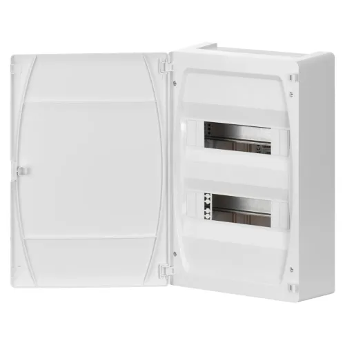 Корпус распределительный IDE GOLD,2×12(24) модули, пластиковые двери, N/PE шина, IP40 Корпус распределительный IDE GOLD,2×12(24) модули, пластиковые двери, N/PE шина, IP40